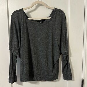 Dark Grey 3/4 sleeve extremely soft top!